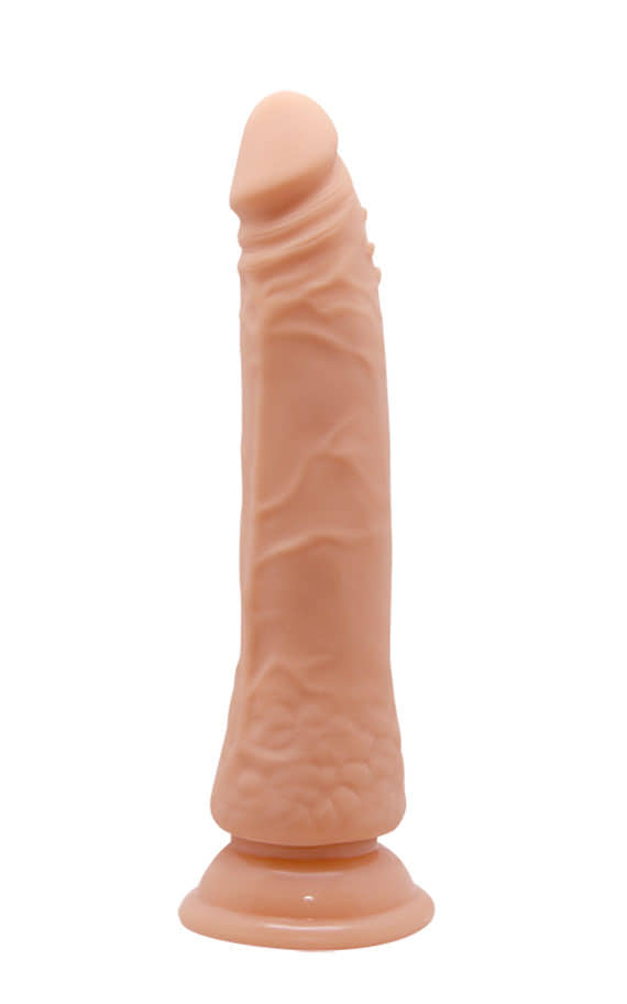 Anatomically Realistic Dildo with Independent Spine and Vacuum