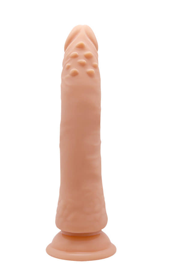 Anatomically Realistic Dildo with Independent Spine and Vacuum