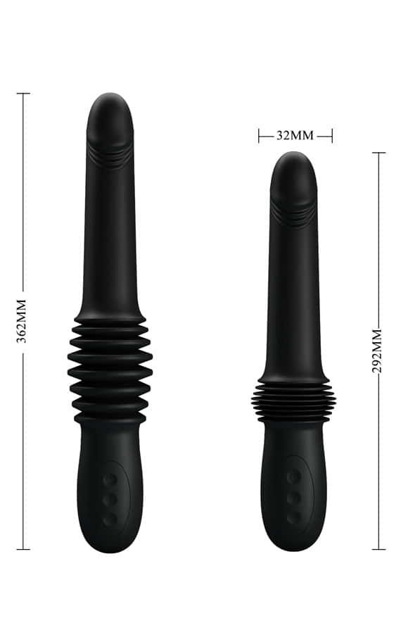 Luxurious silicone vibrator “The Hammer” (3 up and down modes)