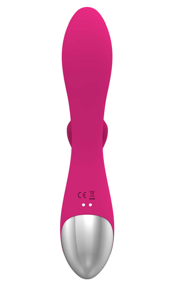 The latest world hit now here too! Powerful combined turbo silicone vibrator, sucker and G-spot stimulator, with three motors at an extra promotional price