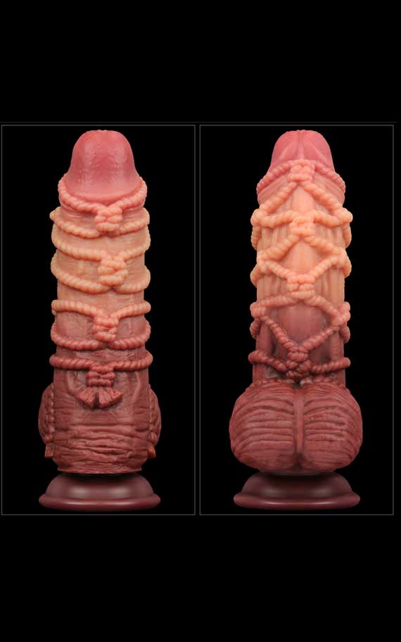 Thick horse dildo with an interesting design