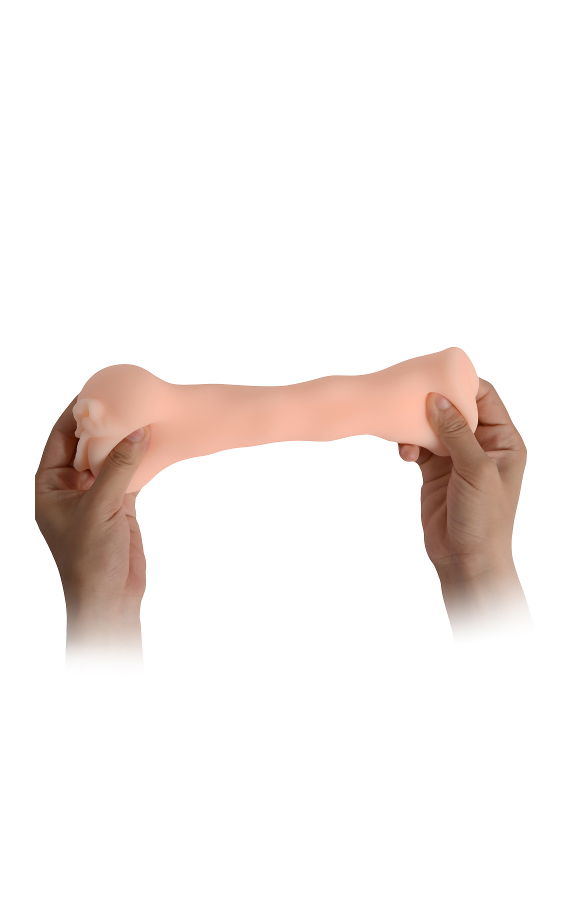 Realistic Masturbator with dimensions 20cm x 8cm