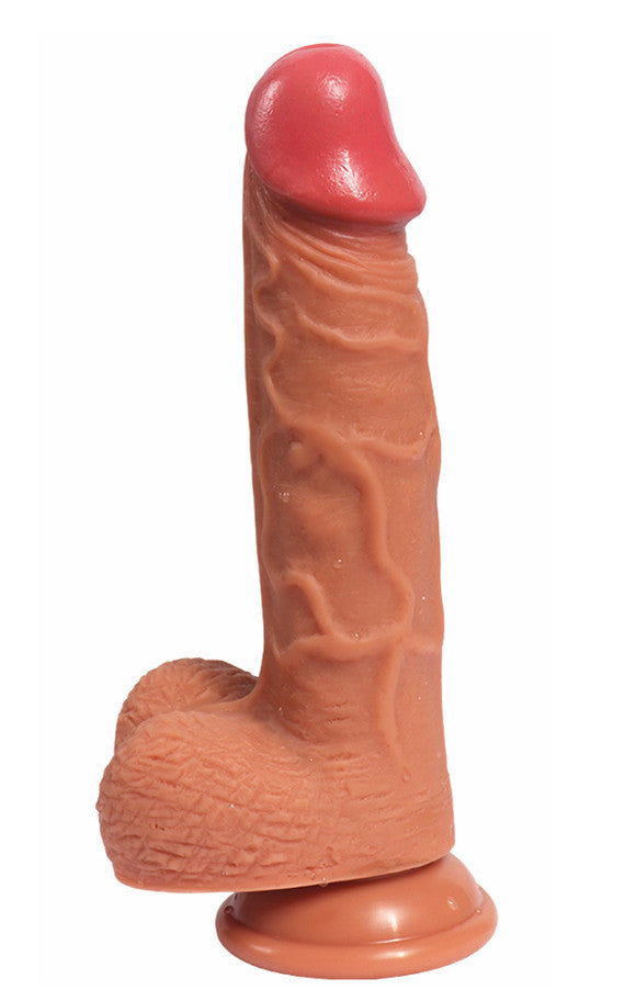 Realistic double-layer dildo Hans 18 x 4 cm