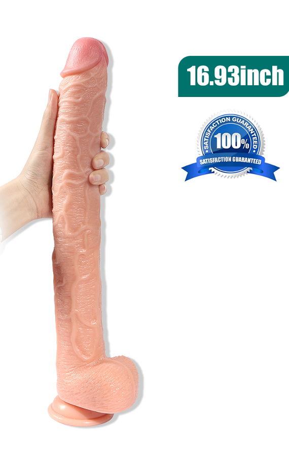 Huer realistic huge dildo 40 x 5,5 cm