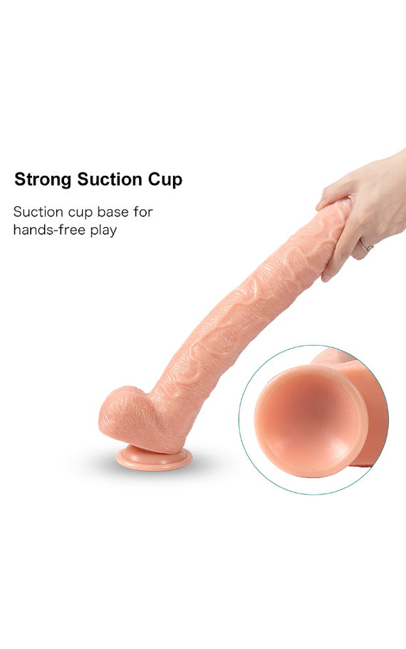 Huer realistic huge dildo 40 x 5,5 cm