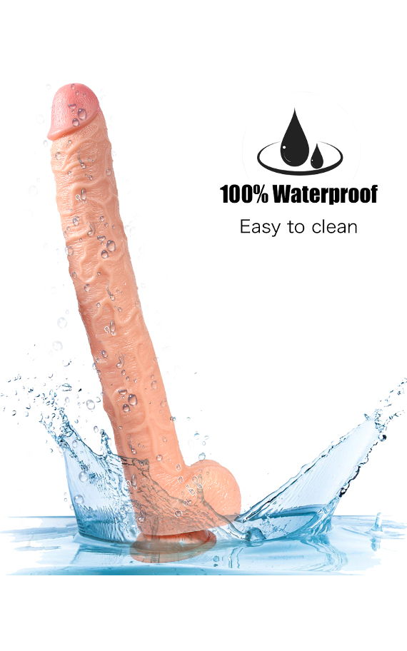 Huer realistic huge dildo 40 x 5,5 cm